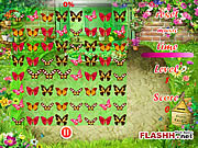 Флеш игра онлайн бабочки Matching
